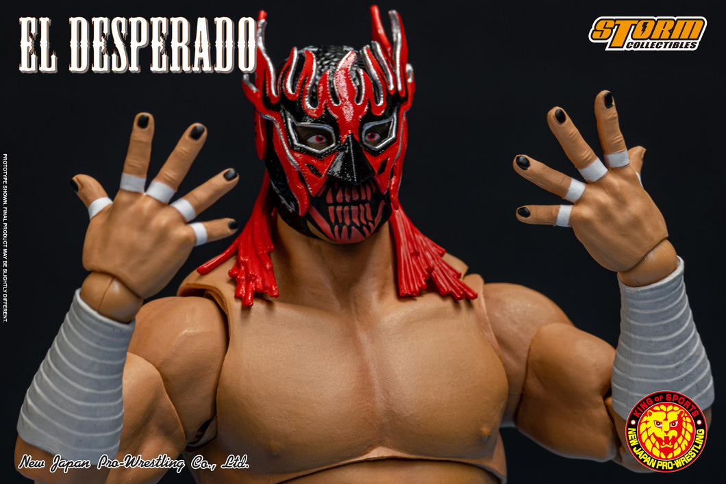 Pre-Order: EL DESPERADO (Red Mask Version) - NJPW Action Figure
