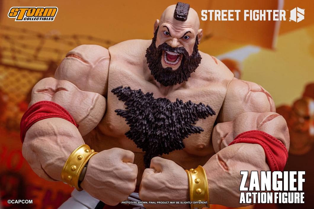 Pre-Order: ZANGIEF - STREET FIGHTER 6 Action Figure