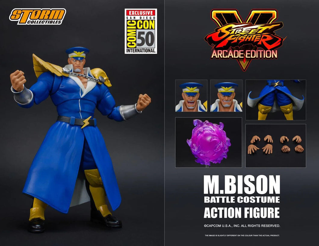 In Stock: M.BISON Battle Costume [SDCC Ver.] - Street Fighter V Action Figure