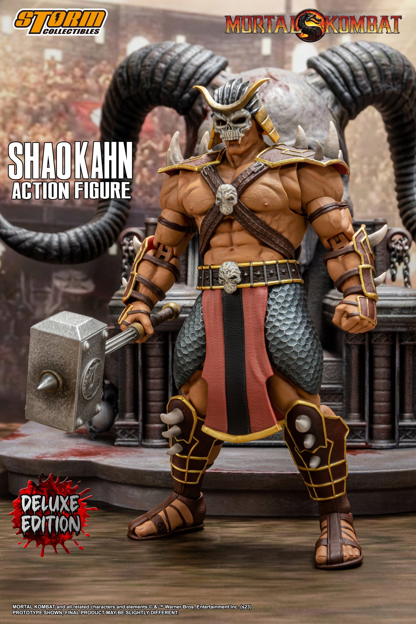 Shao Kahn Storm Collectibles - Blister Toys - Action figures e Colecionáveis