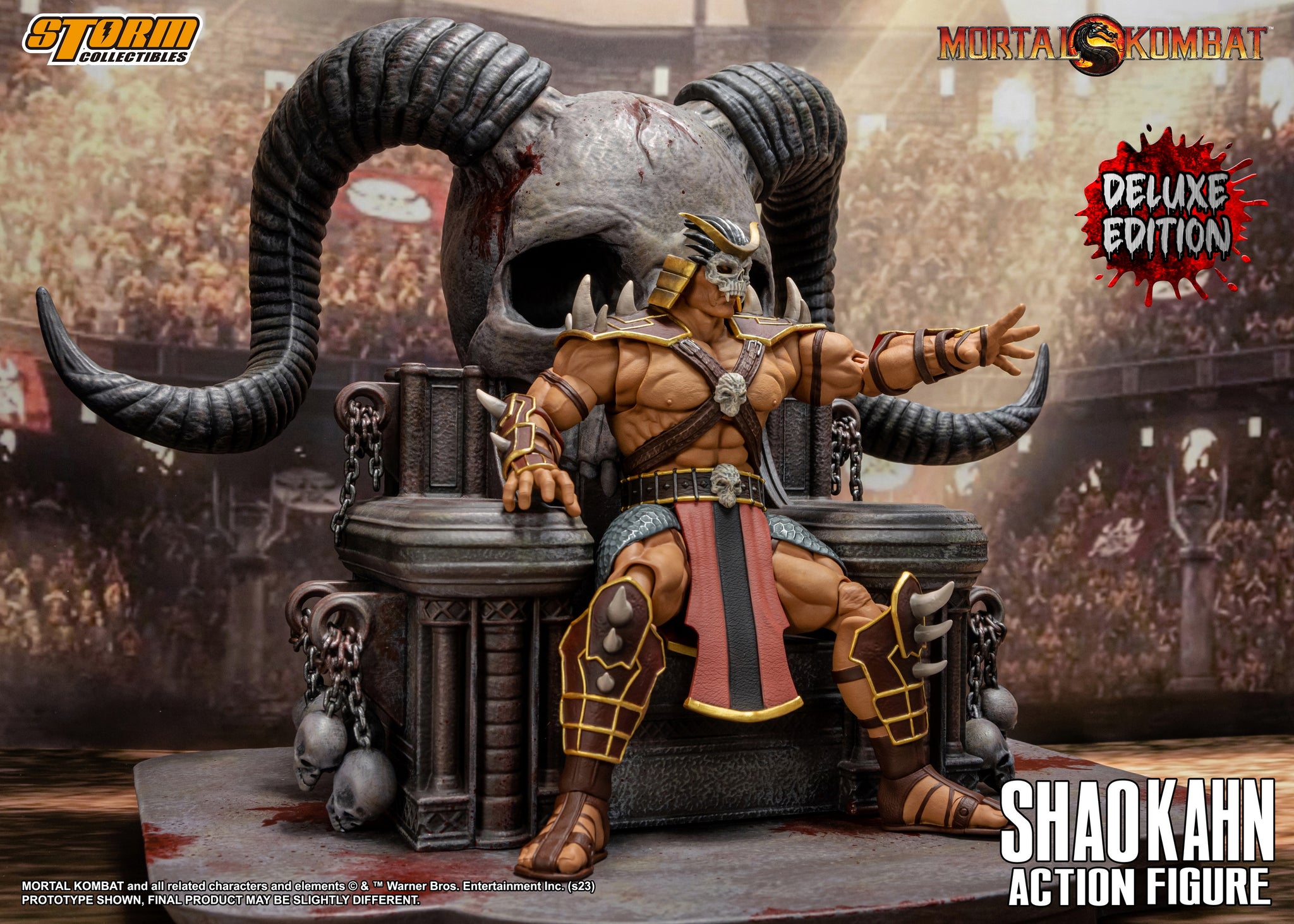 Storm Collectibles SHAO KAHN - MORTAL KOMBAT DX ver (Pre order deposit) -  TNS Figures